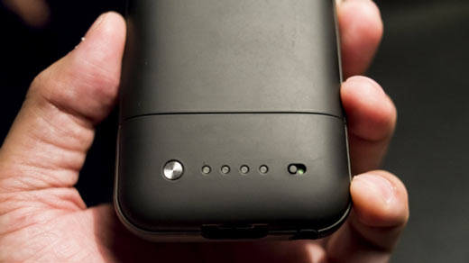 Mophie Space pack - Augmenter capacités Batterie-Mémoire iPhone