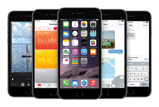 iPhone-5s-iphone-6-iOS-8