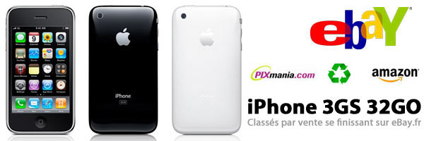 iPhone 3GS 32Go Les Offres du jour sur internet